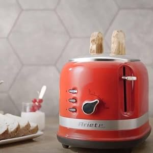 Ariete-0149R-Moderna-2-Slice-Toaster-Defrost-Heating--Cooking-Function-Red-Stainless-Steel-B07YCPJB3B